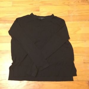 Forever 21 Basic Black Long Sleeve Shirt